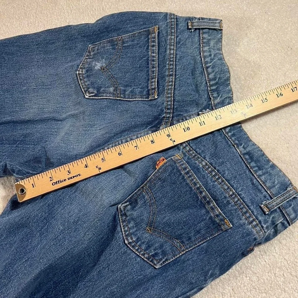 Levis 535 Jeans Womens 27 Blue‎ Orange Tab Vintage 90s Straight Leg Denim Pants